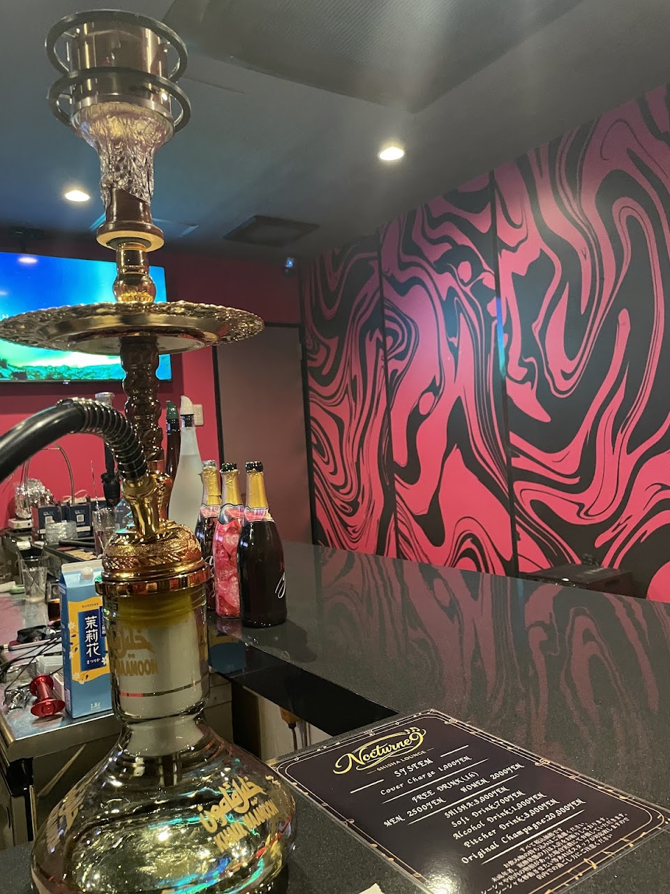 Shisha lounge~Nocturne 9~(シーシャラウンジ ノクターン9）の写真 2枚目