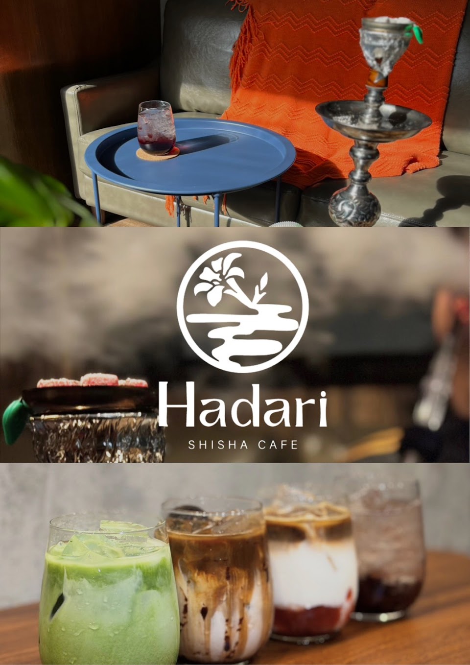 shisha cafe Hadari シーシャカフェ＆バー【新潟万代】 2