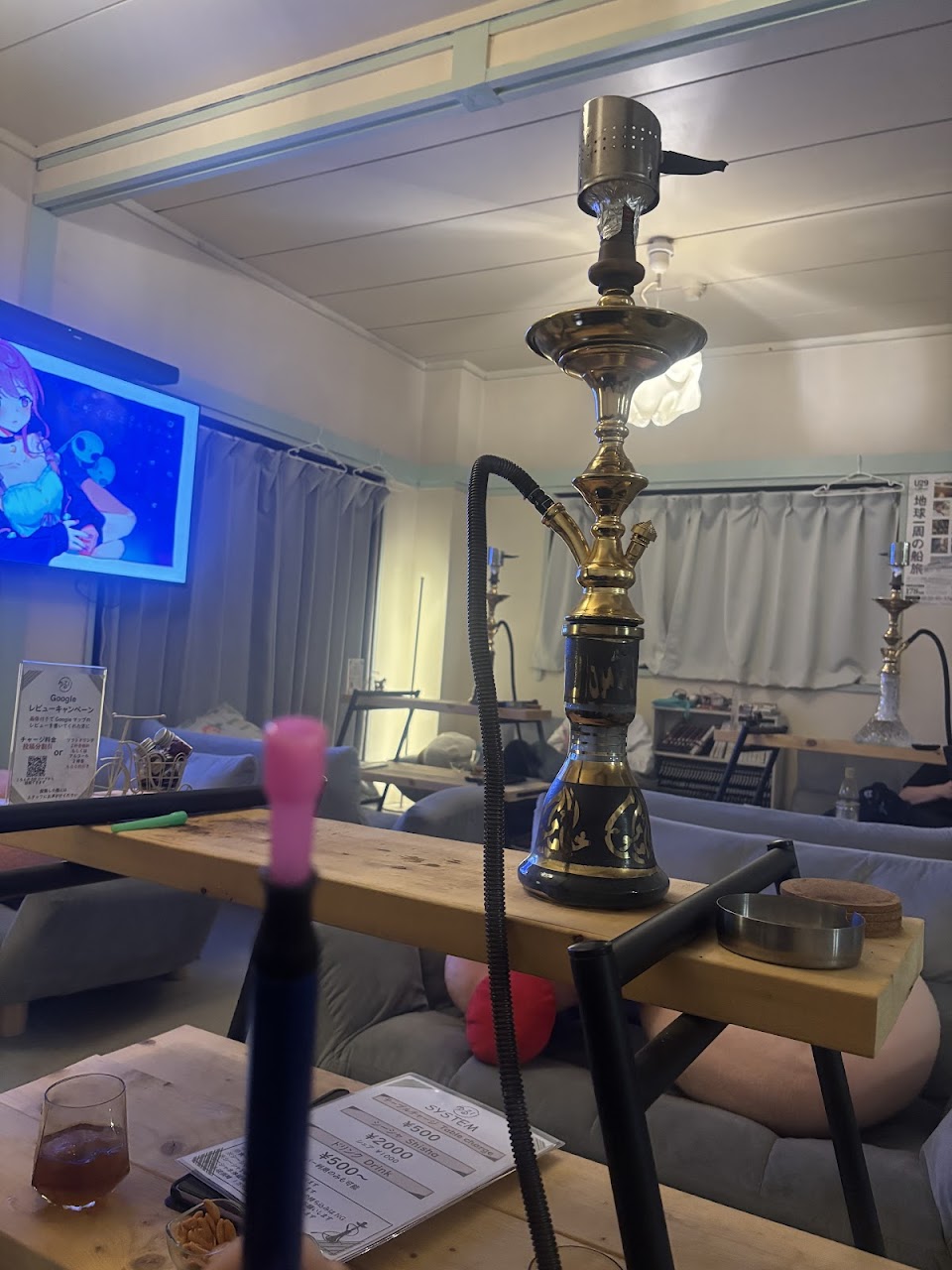 宇都宮 シーシャCafe&Bar ゆるりの写真 3枚目